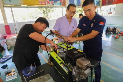 福建龙岩 森林消防全面强化装备维护保养，通讯设备专项检修筑牢防火安全屏障